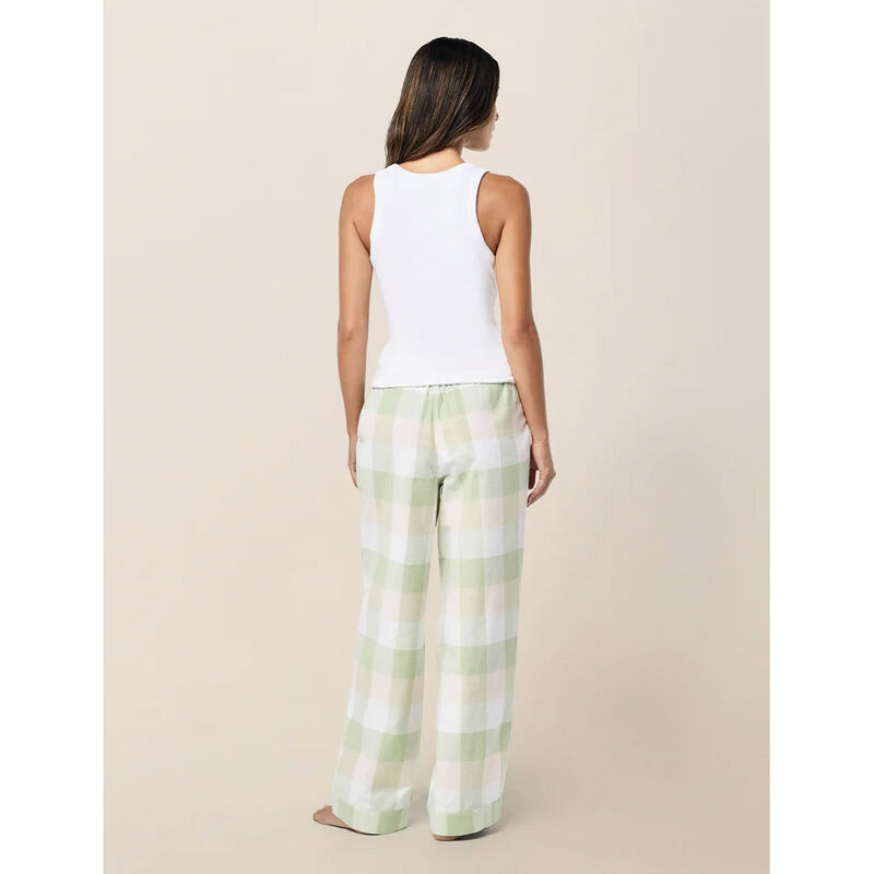 Papinelle Organic Cotton Plaid Full Length Pant image number 1